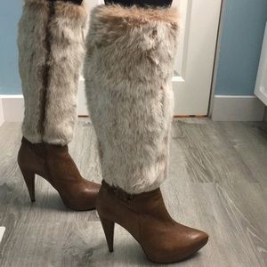 Stuart Weitzman Fur Boots